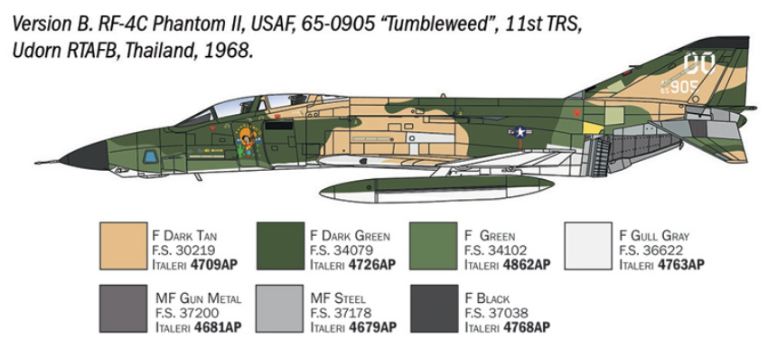 RF-4 C/E Phantom II 1/72