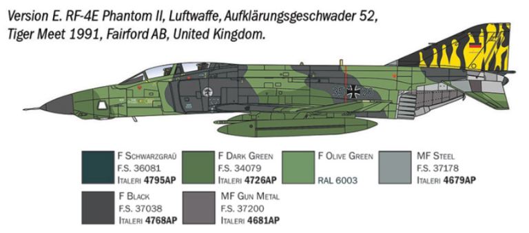 RF-4 C/E Phantom II 1/72