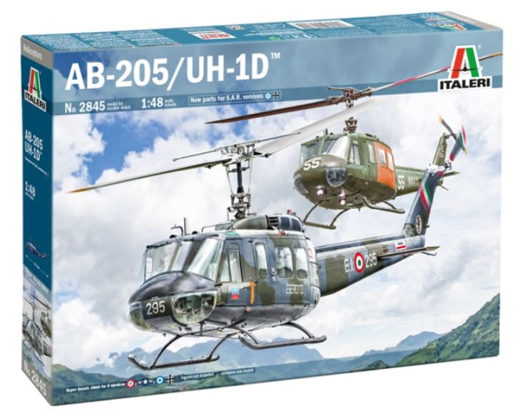 AB205 UH1D SAR 1/48 Esercito Italiano e Carabinieri Augusta Bell – ITA2845