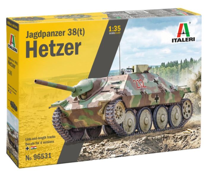 Carro Tedesco Jagdpanzer 38(T) Hetzer 1/35 WWII – ITA96531