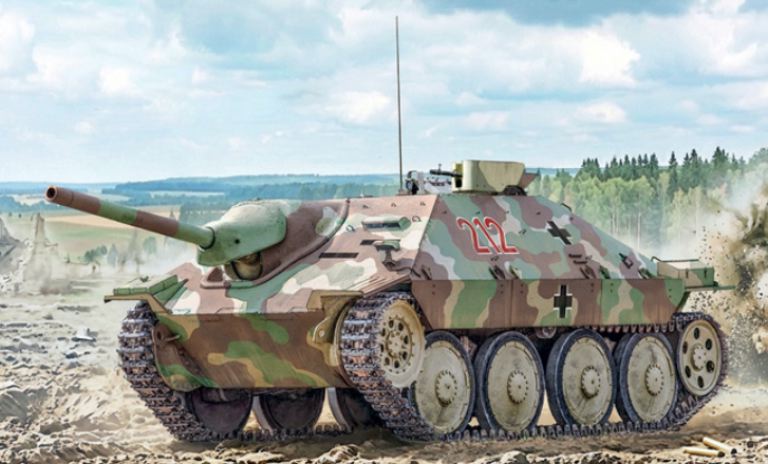 Carro Tedesco Jagdpanzer 38(T) Hetzer 1/35 WWII