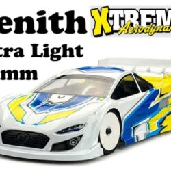 Carrozzeria EP Zenith 0,5mm Ultra Light 190mm 1/10 Xtreme Aerodynamics