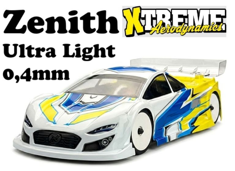 Carrozzeria EP Zenith 0,5mm Ultra Light 190mm 1/10 Xtreme Aerodynamics – MTXMTB0427-UL