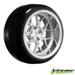 Cerchi e gomme drift 1/10 4pz 12mm Offset 2,4,6,8mm