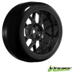 Cerchi e gomme drift 1/10 4pz 12mm Offset 2,4,6,8mm