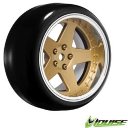 Cerchi e gomme drift 1/10 4pz 12mm Offset 2,4,6,8mm