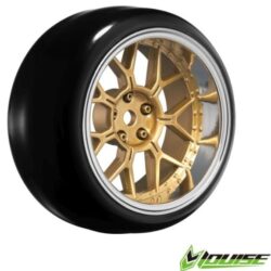 Cerchi e gomme drift 1/10 4pz 12mm Offset 2,4,6,8mm