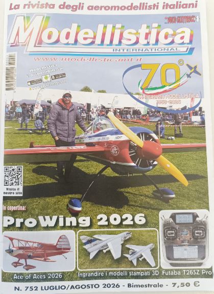 Modellistica Luglio/Agosto 2026  rivista bimestrale (752) – COB-MODELLIST