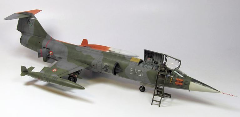 Kinetic F104G/S ASA/M Starfighter Italian Air Force 1/48 F-104G/S