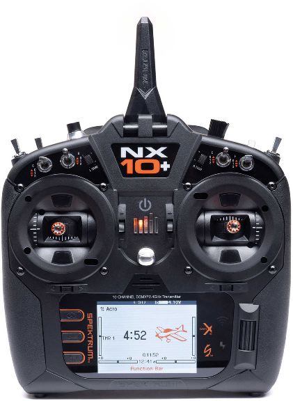 Spektrum NX10+ radio 20 canali DSMX senza ricevente – HORSPMR10120E