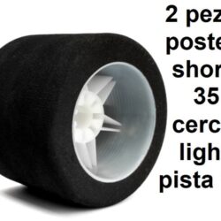 Gomme Shore 35 Light Posteriori pista 1/8 cerchi bianchi