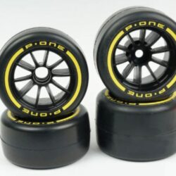 Treno gomme F1 P-One 1/10 Formula 1