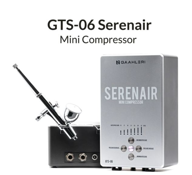 Compressore con aerografo GTS-06 Serenair Mini  GAAHLERI – PROGAA42939