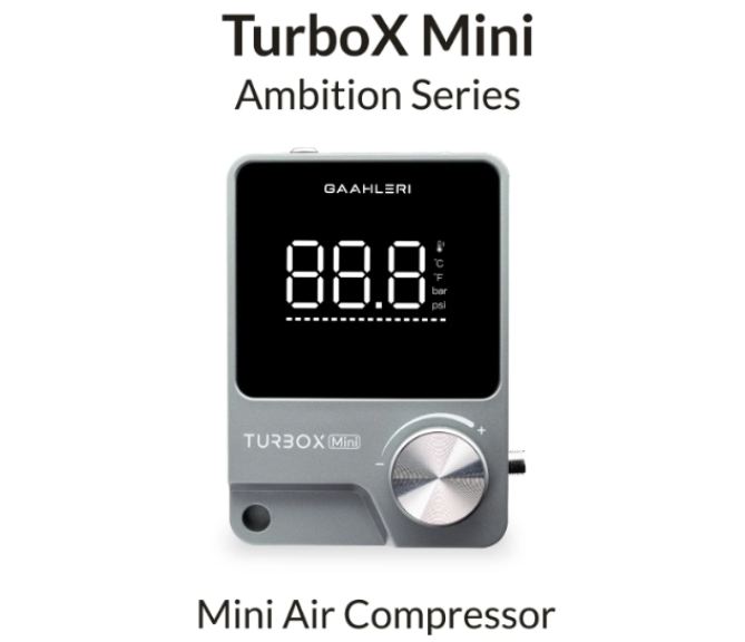 Compressore TurboX Mini GAAHLERI per Aerografi – PROGAA47552