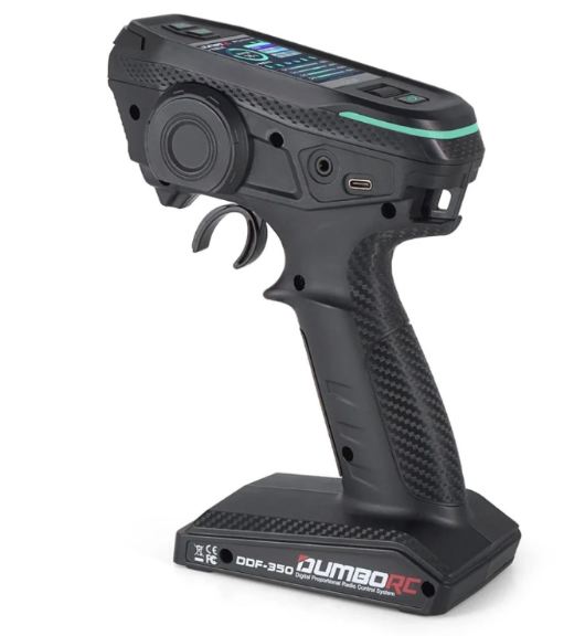 Radio DumboRC DDF-350 10 canali a pistola ideale per scaler