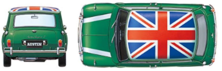 Austin Mini Cooper 1275S MK.I 1/24