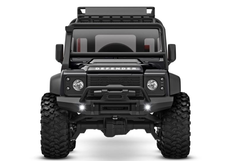 Land Rover Defender nero 1/18 TRX4M Traxxas