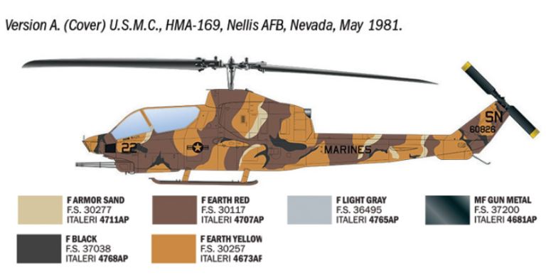 AH-1T Sea Cobra 1/48 AH1T