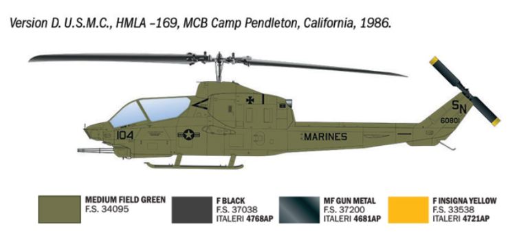 AH-1T Sea Cobra 1/48 AH1T