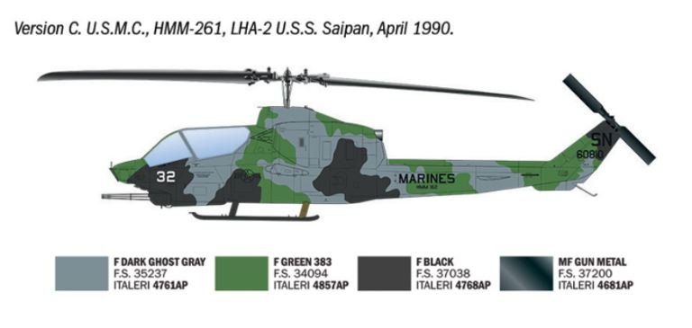 AH-1T Sea Cobra 1/48 AH1T