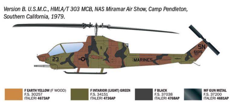 AH-1T Sea Cobra 1/48 AH1T