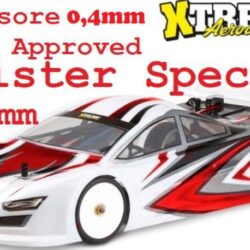 Carrozzeria Twister Special Ultra Light 0,4mm 190mm trasparente