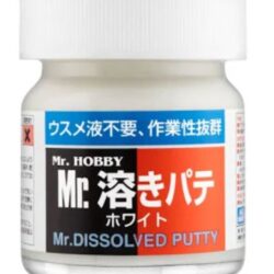 Stucco Mr. Dissolved Putty 25gr. Mr. Hobby Made in Japan