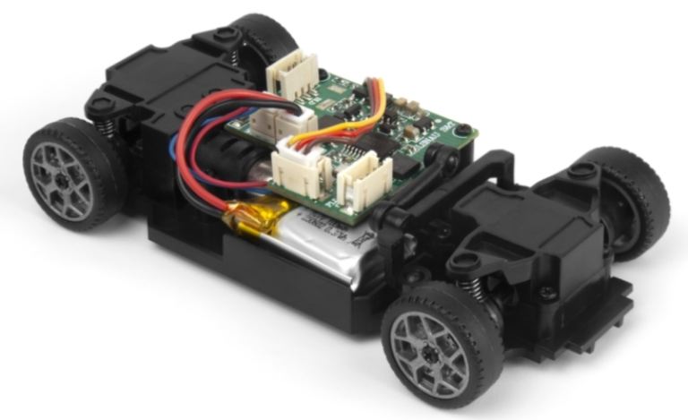Myte D Drift 1/43 rossa micro auto con radio completa Blackzon