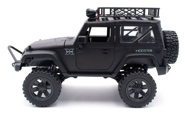 Jeep Wrangler scaler Modster XCross 4WD 1/14 con LED