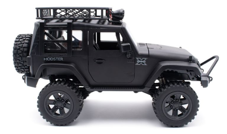 Jeep Wrangler scaler Modster XCross 4WD 1/14 con LED
