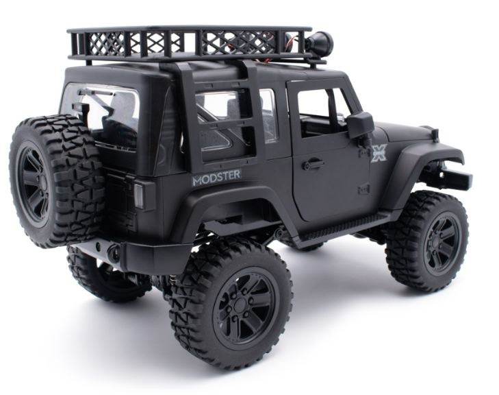 Jeep Wrangler scaler Modster XCross 4WD 1/14 con LED