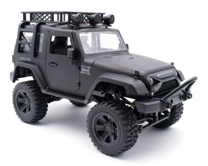 Jeep Wrangler scaler Modster XCross 4WD 1/14 con LED