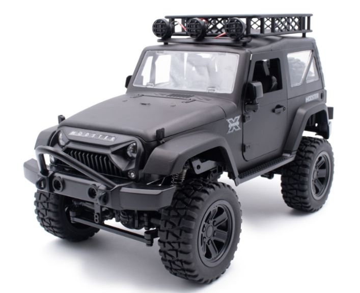 Jeep Wrangler scaler Modster XCross 4WD 1/14 con LED
