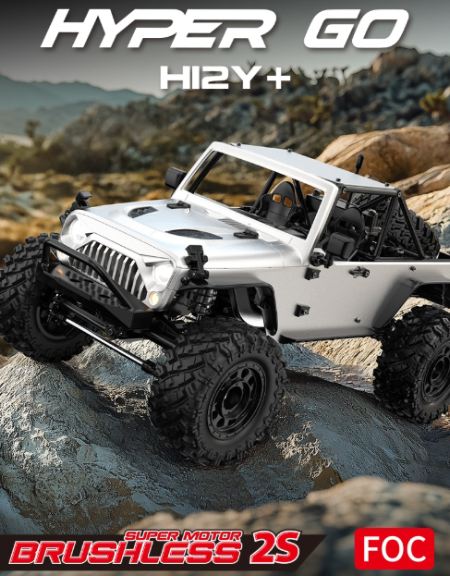 Hyper Go Scaler 1/12 H12Y+ brushless FOC sensored – RBT-MX-H12YPL